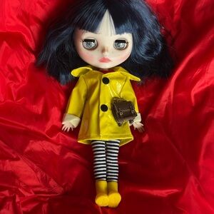 Custom Coraline Blythe Doll